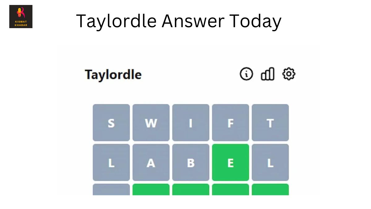 Taylordle Answer Today (February 2024) Kismat Khabar